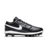 Nike Jordan 1 Retro MCS Low Mens Baseball Cleats Black White Size 14-2