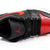 Nike Women Air Jordan 1 Basso Shoes Black Gym Red Sail Size 6.5-7
