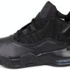 Loyal Air Jordan Trainers by Nike in Black & Cool Grey-5
