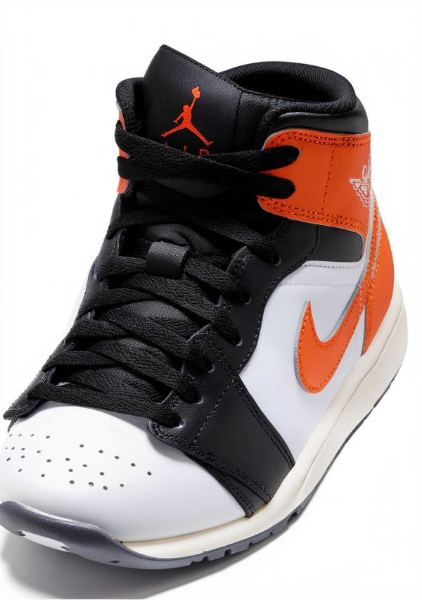 Nike Air Jordan 1 Mid Men's Sneakers with Air Cushion-1