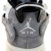 Nike Kids Jordan 6 Rings Shoes Suede Basketball Sneakers-2