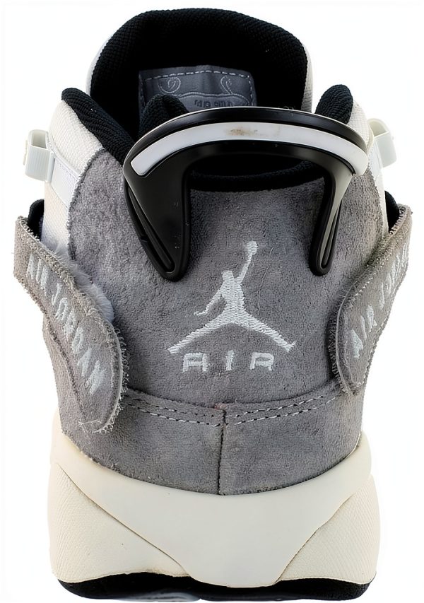 Nike Kids Jordan 6 Rings Shoes Suede Basketball Sneakers-2