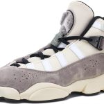 Nike Kids Jordan 6 Rings Shoes Suede Basketball Sneakers-0