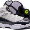 Nike Men's Air Jordan 6 Rings Basketball Shoes Black/Black/Infrared 23-3