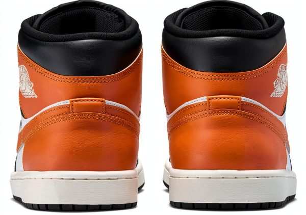 Nike Air Jordan 1 Mid Men's Sneakers with Air Cushion-6