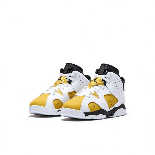 Nike Boys Jordan 6 Retro PS Basketball Shoes Varsity Red/Black-4
