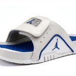 Nike Jordan Hydro IV Retro GS Boys Shoes Off White/Industrial Blue-0