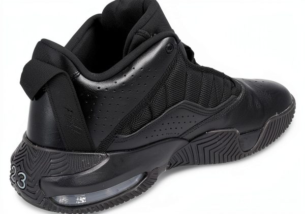 Loyal Air Jordan Trainers by Nike in Black & Cool Grey-2