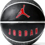 Nike Playground 2.0 8P Basketball - Black/Gym Red, Size 7-0