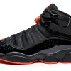 Nike Men's Air Jordan 6 Rings Basketball Shoes Black/Black/Infrared 23-0