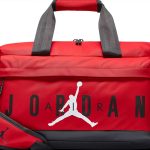Nike Air Jordan Velocity Duffle Bag Gym Red 34L Gym Bag-0