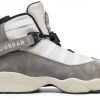 Nike Kids Jordan 6 Rings Shoes Suede Basketball Sneakers-1