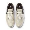 Air Jordan Low PRM Pale Ivory/Baroque Brown-Off Noir Basketball Shoes-3