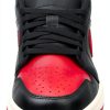 Nike Women Air Jordan 1 Basso Shoes Black Gym Red Sail Size 6.5-2