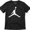 Nike Air Jordan Boys Jumpman 23 Dri Fit Black T Shirt Medium-0