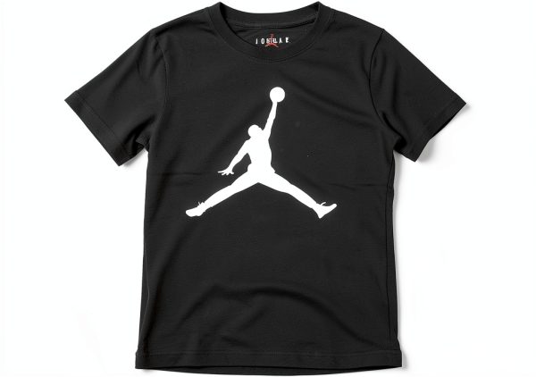 Nike Air Jordan Boys Jumpman 23 Dri Fit Black T Shirt Medium-0