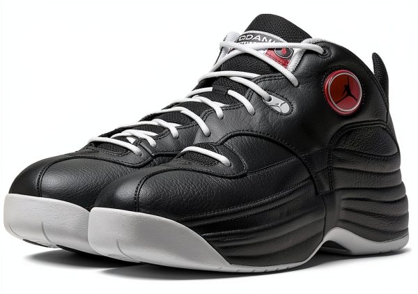 Nike Jordan Jumpman Team I Mens Shoes Size 12 Black White Varsity Red-2