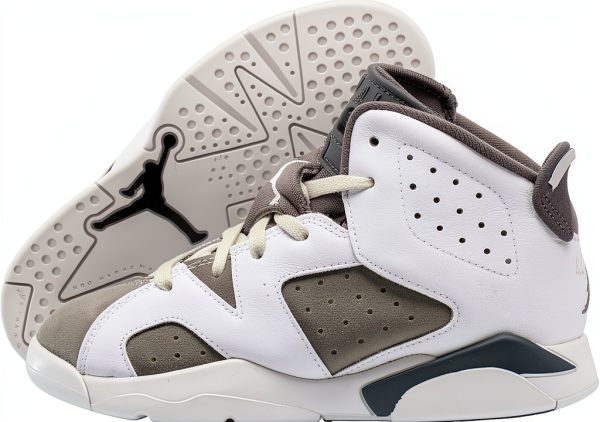 Nike Boys Jordan 6 Retro PS Basketball Shoes for Kids-0