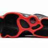 Nike Men's Air Jordan 6 Rings Basketball Shoes Black/Black/Infrared 23-5