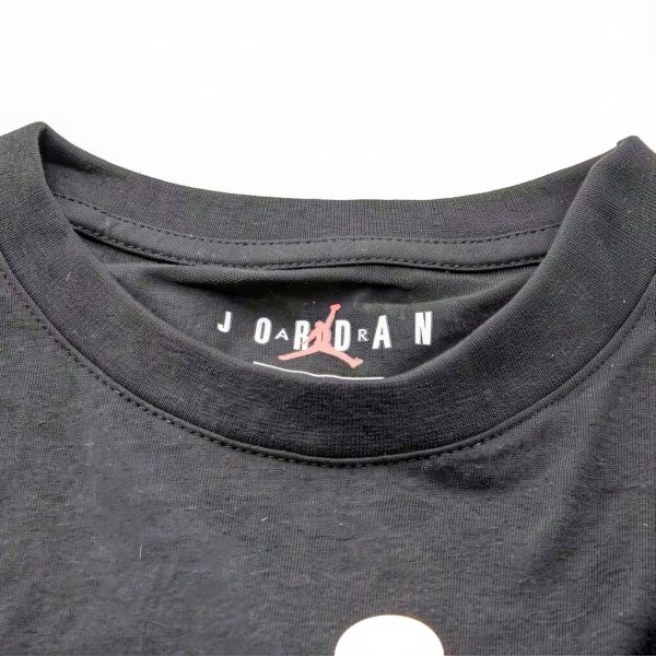 Nike Air Jordan Boys Jumpman 23 Dri Fit Black T Shirt Medium-2