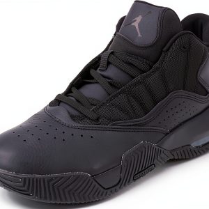 Loyal Air Jordan Trainers by Nike in Black & Cool Grey-0