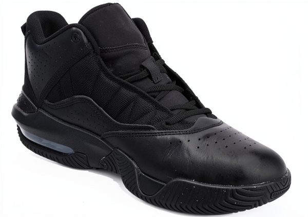 Loyal Air Jordan Trainers by Nike in Black & Cool Grey-3