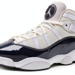 Nike Men's Air Jordan 6 Rings Basketball Shoes Black/Black/Infrared 23-0