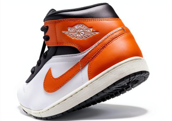 Nike Air Jordan 1 Mid Men's Sneakers with Air Cushion-7