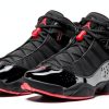 Nike Men's Air Jordan 6 Rings Basketball Shoes Black/Black/Infrared 23-2