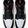 Nike Air Jordan 1 Mid Men's Sneakers with Air Cushion-4