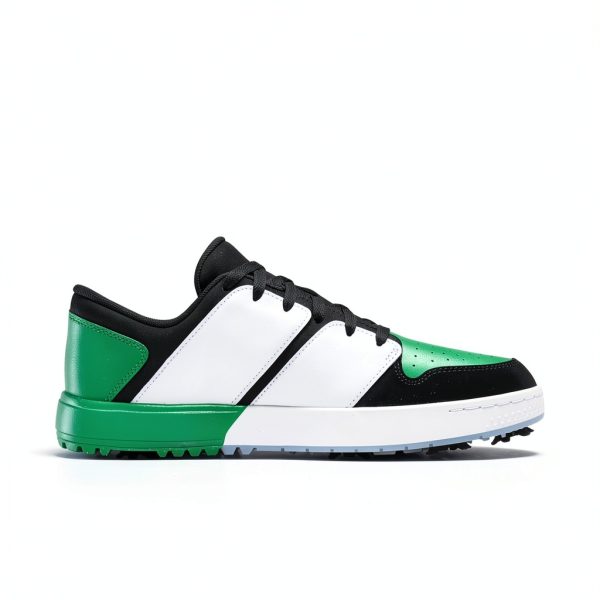 Nike Golf Air Jordan NU Retro 1 G Shoes Black Lucky Green White-2