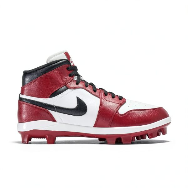 Nike Jordan 1 Retro MCS Mens Shoe Gym Red/White/Black Size-2