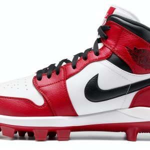 Nike Jordan 1 Retro MCS Mens Shoe Gym Red/White/Black Size-0