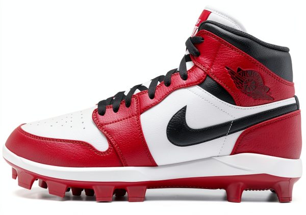 Nike Jordan 1 Retro MCS Mens Shoe Gym Red/White/Black Size-0